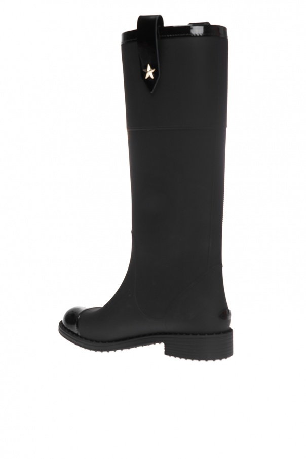jimmy choo edith rain boots